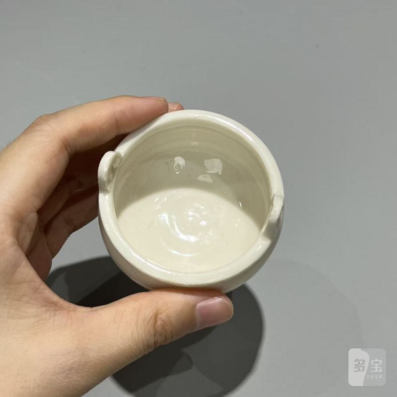 明代 德化窑白釉小琴炉 - 图7